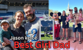 So SWEET! Jason Kelce’s ADORABLE moment with his daughters at Pro Bowl practice